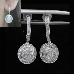 Miles Oval Dangling Earrings